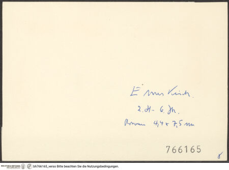 Rückseite von bh766165_recto