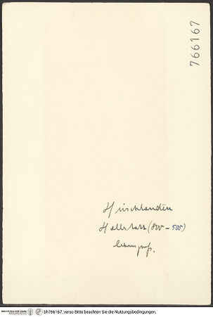 Rückseite von bh766167_recto