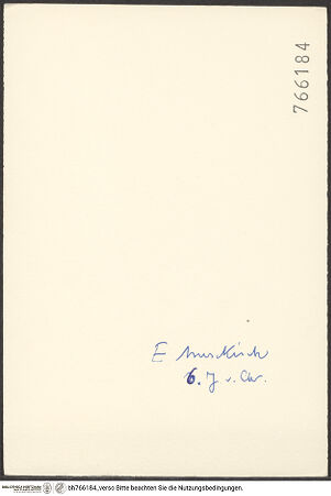 Rückseite von bh766184_recto