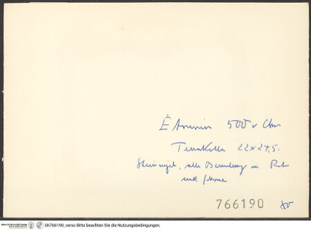 Rückseite von bh766190_recto