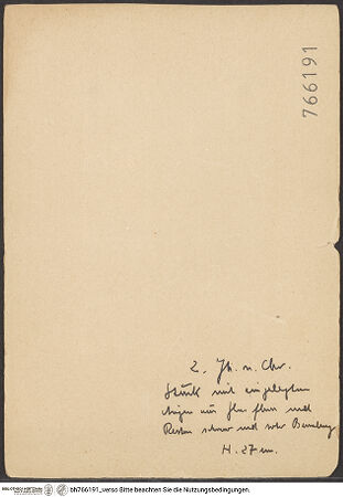 Rückseite von bh766191_recto