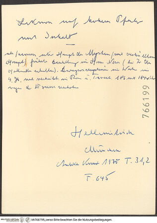 Rückseite von bh766199_recto