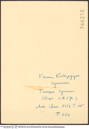 Rückseite von bh766210_recto