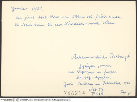 Rückseite von bh766214_recto