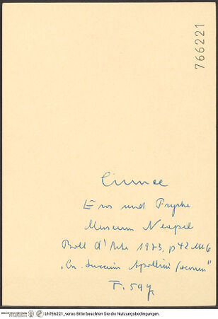 Rückseite von bh766221_recto