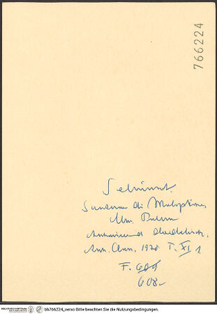 Rückseite von bh766224_recto