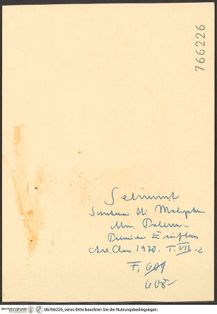 Rückseite von bh766226_recto