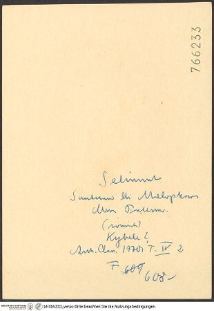 Rückseite von bh766233_recto