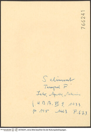 Rückseite von bh766241_recto