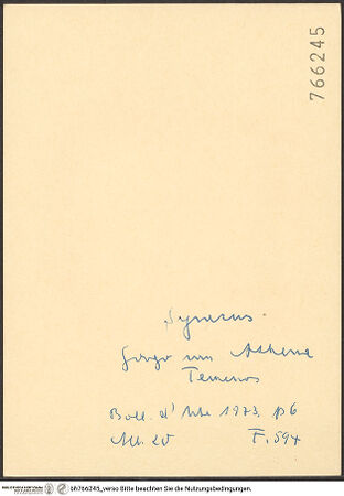 Rückseite von bh766245_recto