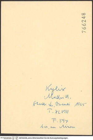 Rückseite von bh766248_recto