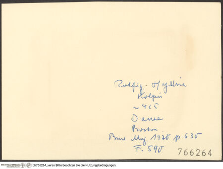 Rückseite von bh766264_recto