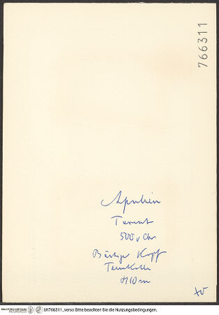 Rückseite von bh766311_recto