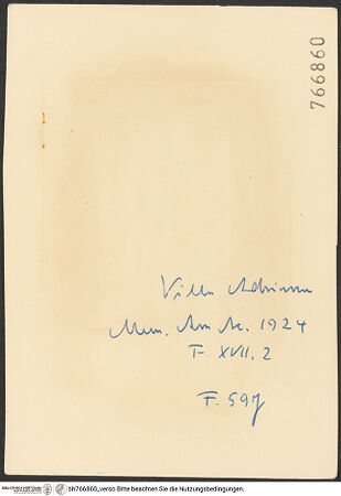 Rückseite von bh766860_recto