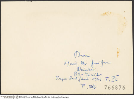 Rückseite von bh766876_recto