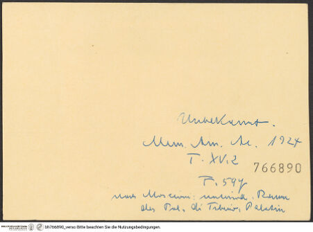 Rückseite von bh766890_recto