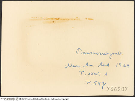 Rückseite von bh766907_recto