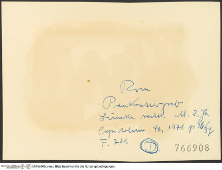 Rückseite von bh766908_recto