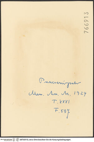 Rückseite von bh766913_recto