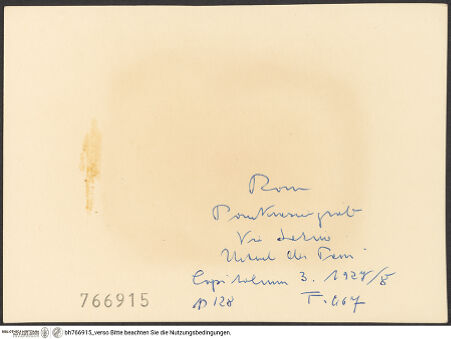 Rückseite von bh766915_recto