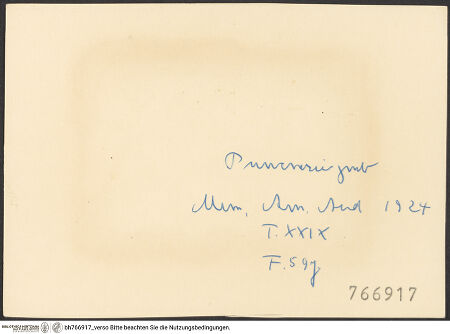 Rückseite von bh766917_recto