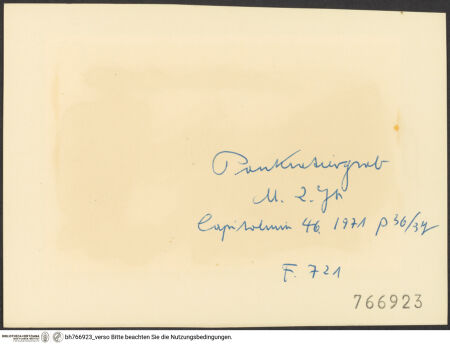 Rückseite von bh766923_recto