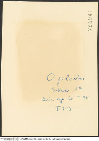 Rückseite von bh766941_recto