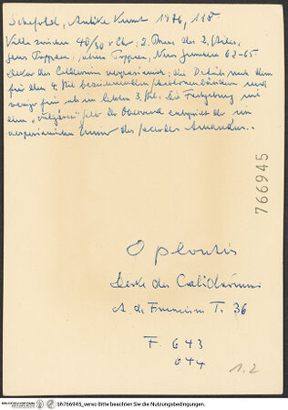 Rückseite von bh766945_recto