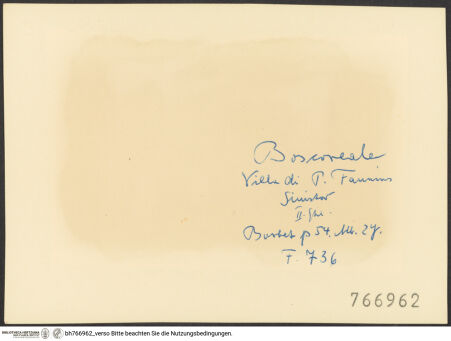 Rückseite von bh766962_recto