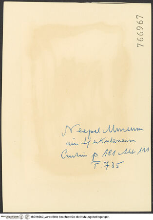 Rückseite von bh766967_recto