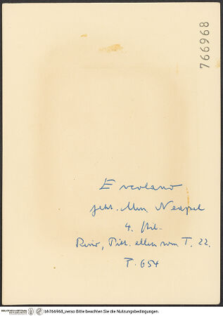 Rückseite von bh766968_recto