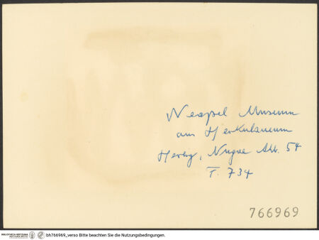 Rückseite von bh766969_recto