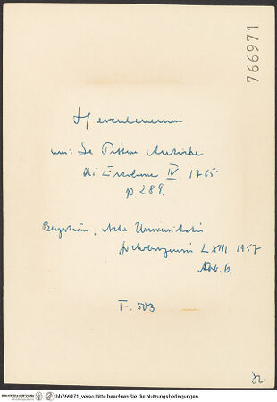 Rückseite von bh766971_recto