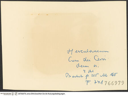 Rückseite von bh766979_recto