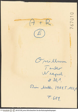 Rückseite von bh767010_recto