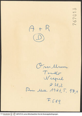 Rückseite von bh767013_recto