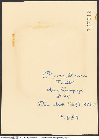 Rückseite von bh767018_recto