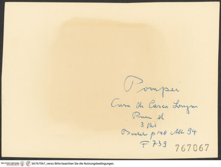 Rückseite von bh767067_recto