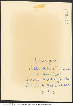 Rückseite von bh767074_recto