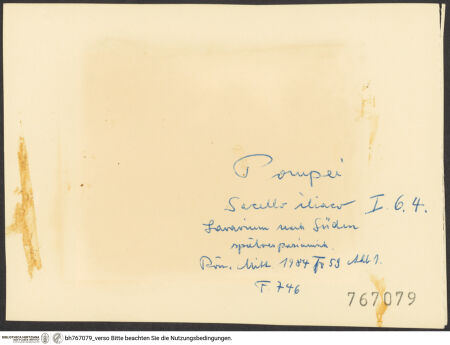 Rückseite von bh767079_recto