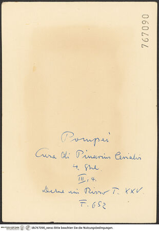 Rückseite von bh767090_recto