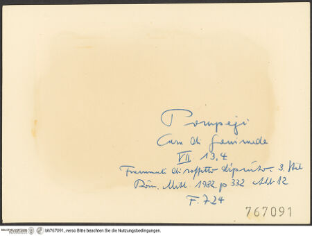 Rückseite von bh767091_recto