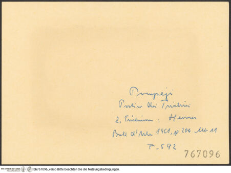 Rückseite von bh767096_recto