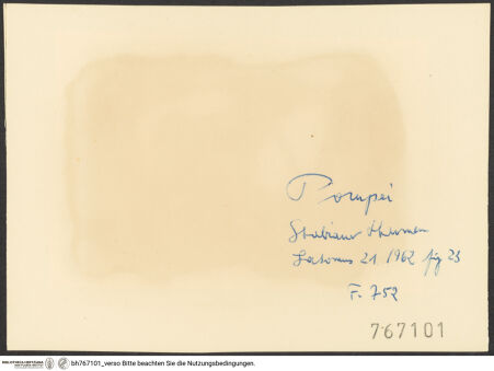 Rückseite von bh767101_recto