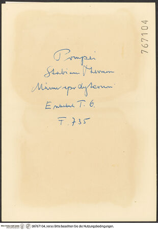 Rückseite von bh767104_recto