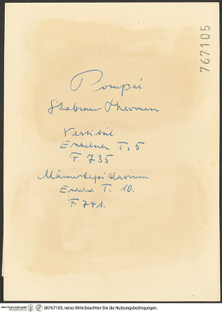 Rückseite von bh767105_recto