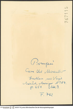 Rückseite von bh767115_recto