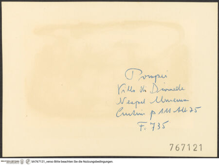 Rückseite von bh767121_recto