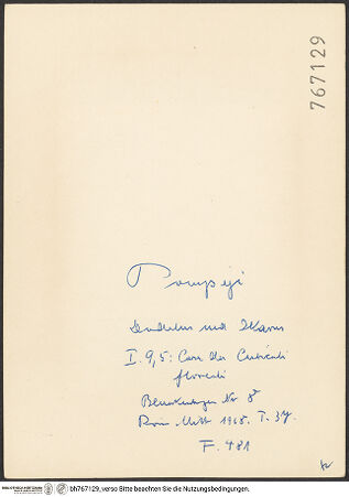 Rückseite von bh767129_recto