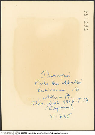 Rückseite von bh767134_recto